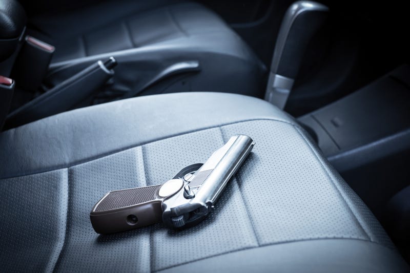 gun in car