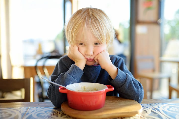 Child Not Wanting To Eat