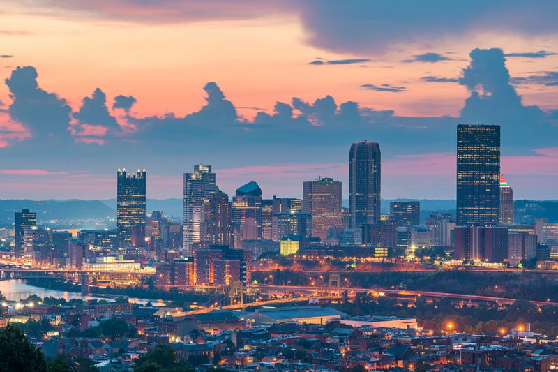 View of Pittsburgh from South Side