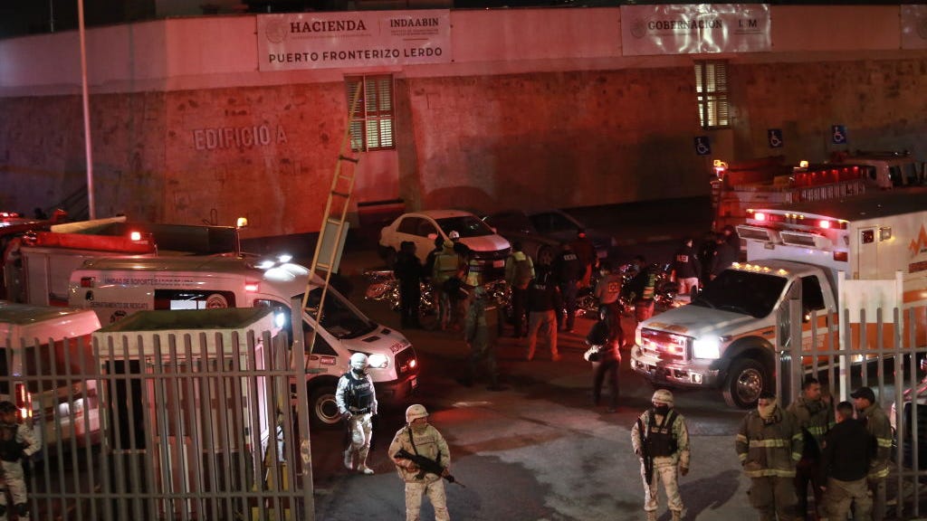 Fire at Mexican immigration center near El Paso leaves 39 dead, dozens injured