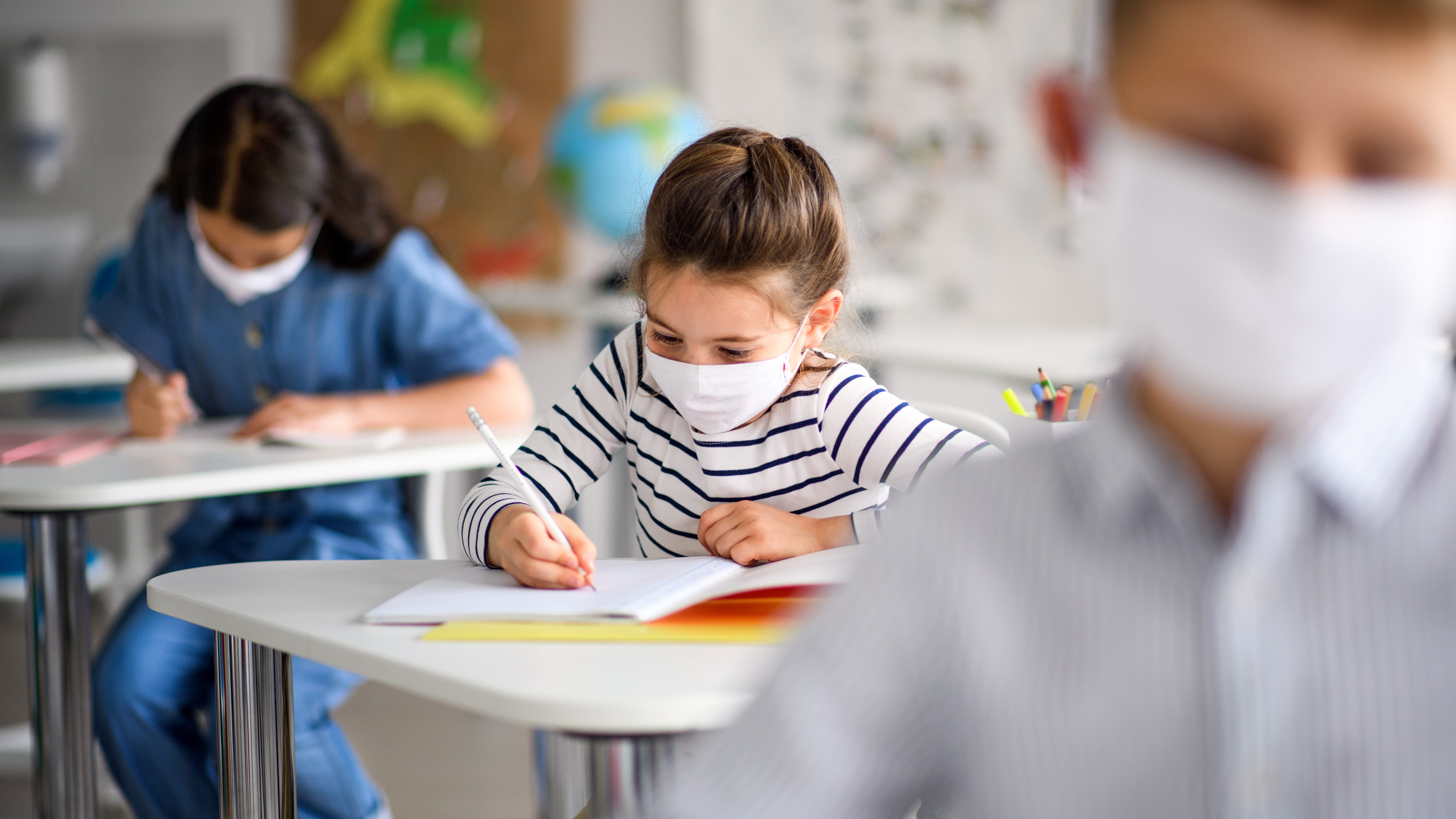 Students need to be in classrooms wearing masks, Education Secretary says
