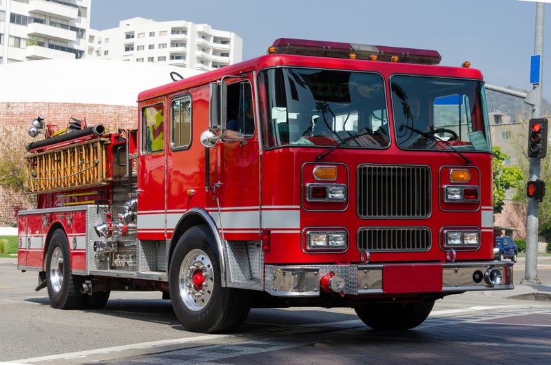 Fire truck.