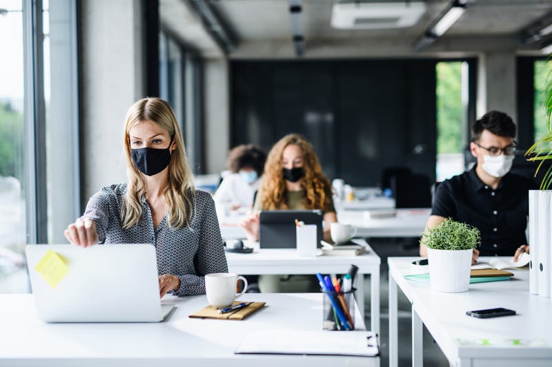 Workplace stock photo. 