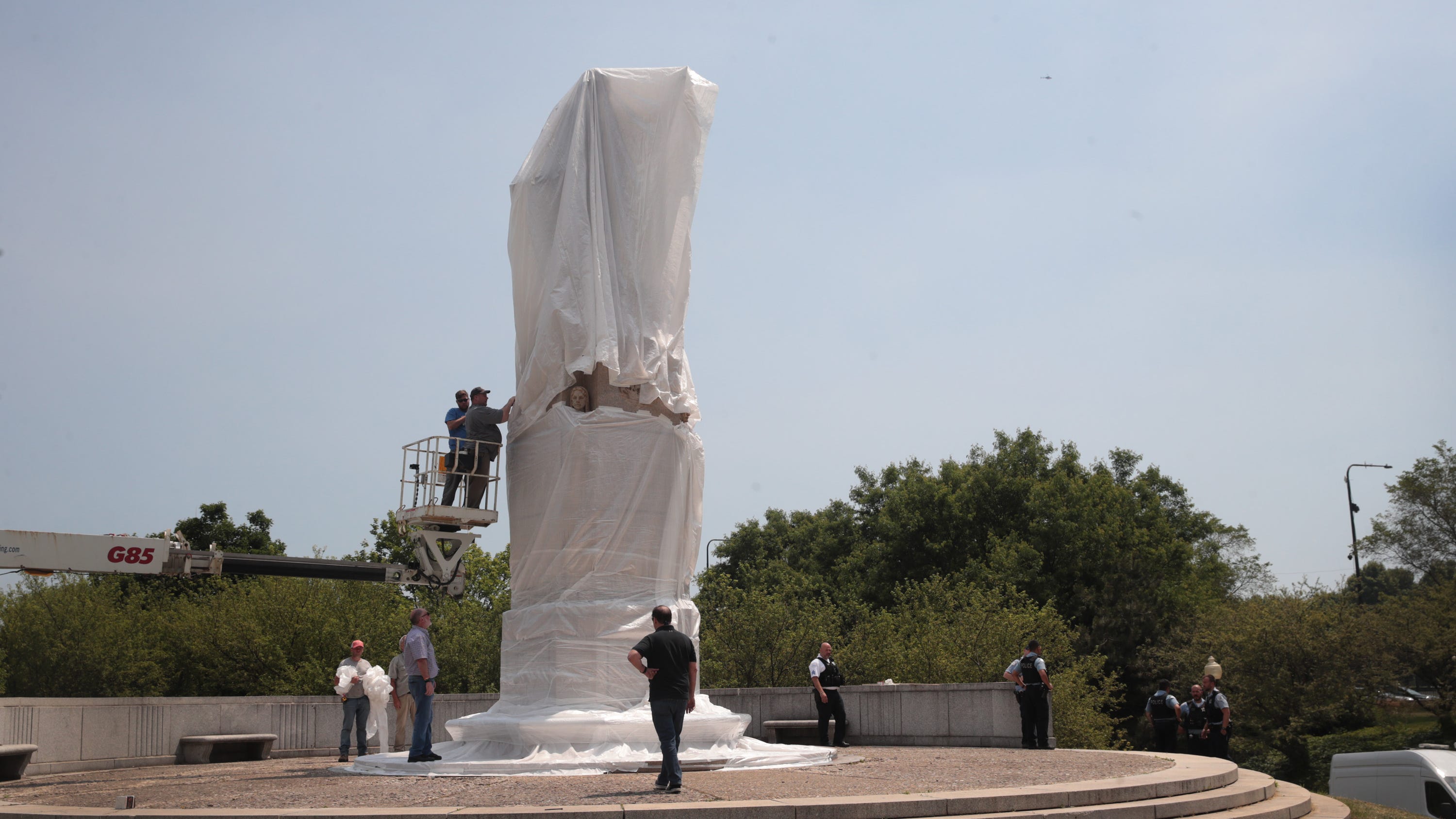 Local Italian American group hopeful Columbus statues will soon return in Chicago