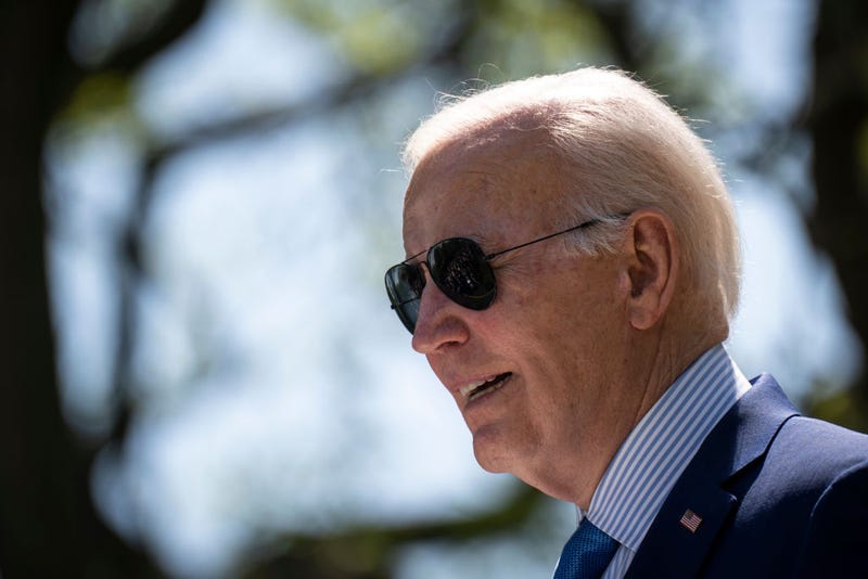 U.S. President Joe Biden speaks before signing an executive order that would create the White House Office of Environmental Justice, in the Rose Garden of the White House April 21, 2023 in Washington, DC.