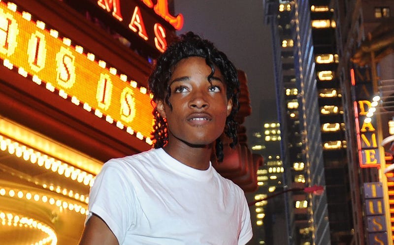 Jordan Neely in Times Square in 2009, when he was known for doing Michael Jackson impersonations