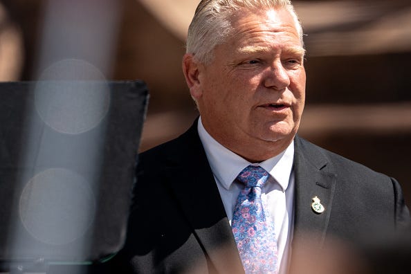 Ontario Premier Doug Ford