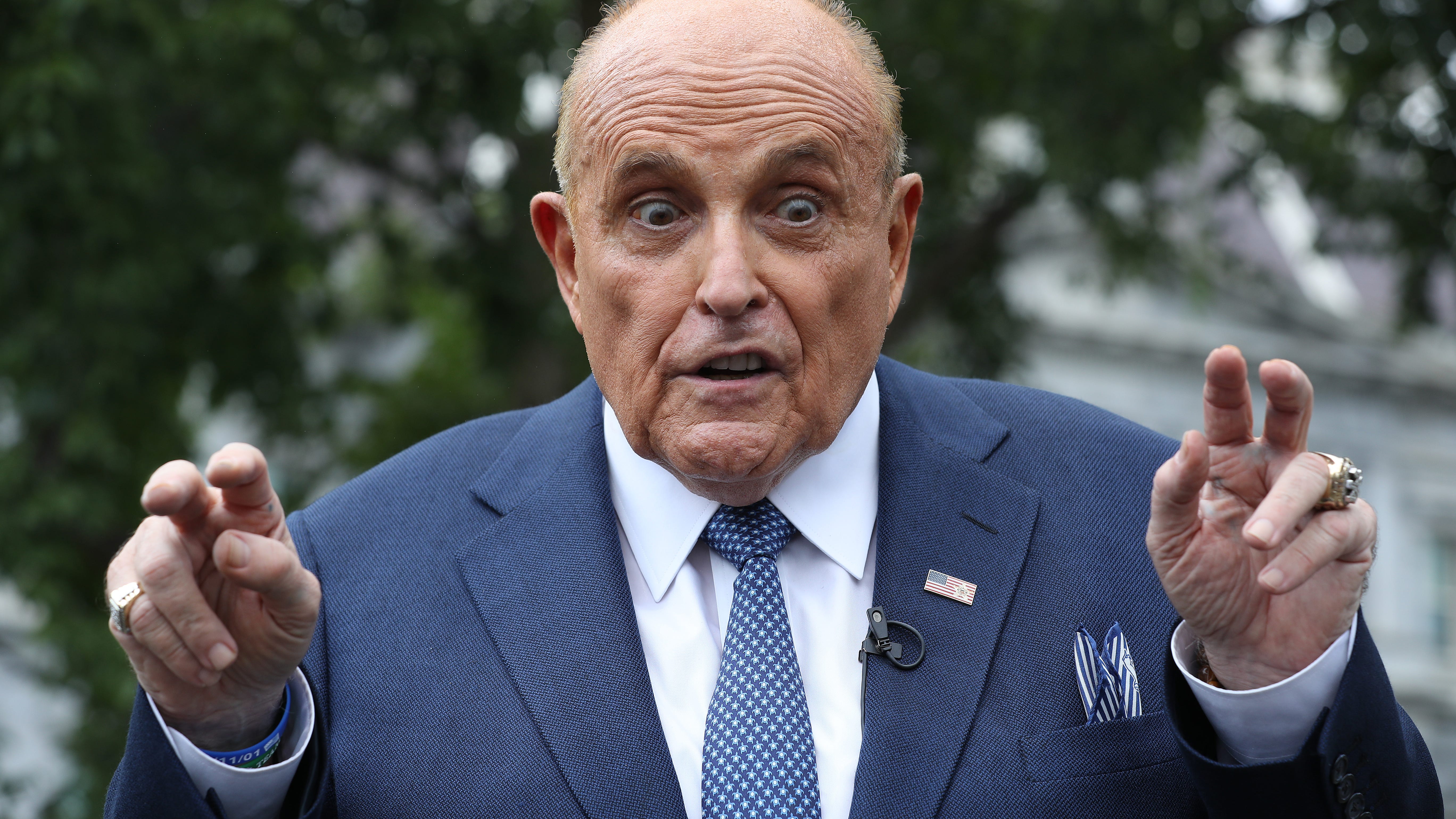 Giuliani denies being drunk Election Night: 'I refused all alcohol that evening. My favorite drink … Diet Pepsi'