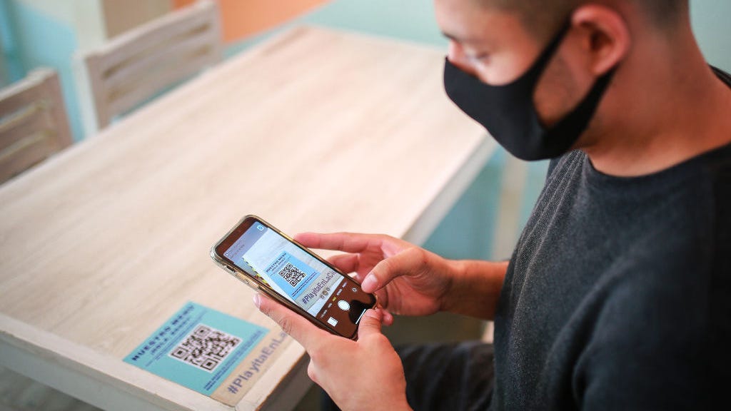 45% of customers don’t want to read menus on a QR code