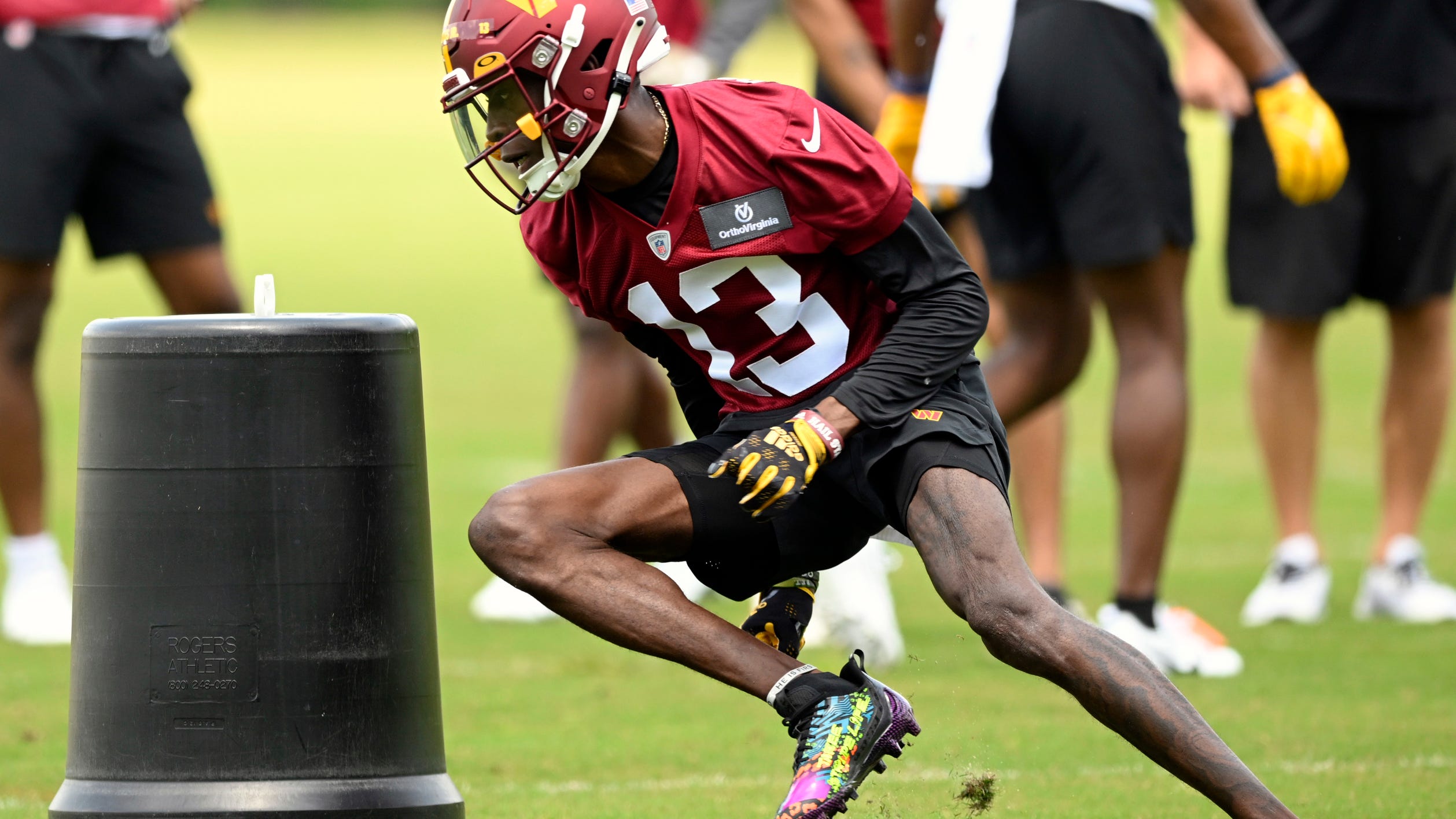 Emmanuel Forbes dishes on his first NFL camp, practice intensity with JP Finlay