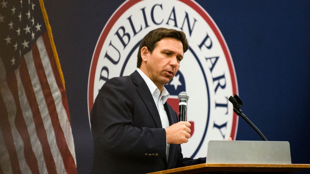 Trump is leading DeSantis by 43 points in new poll
