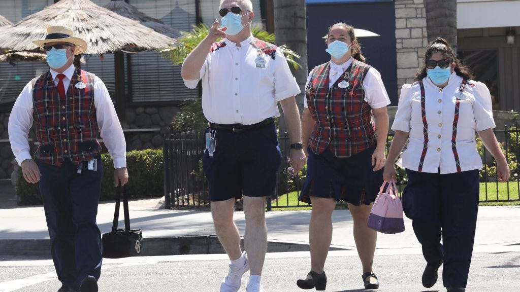 Disney employees sue after they were allegedly fired for lack of vaccine, masking