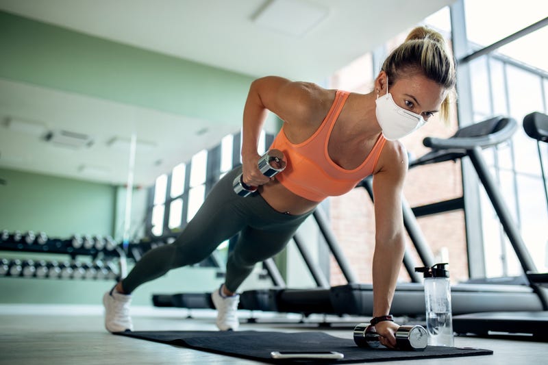 Working out amid COVID-19 pandemic