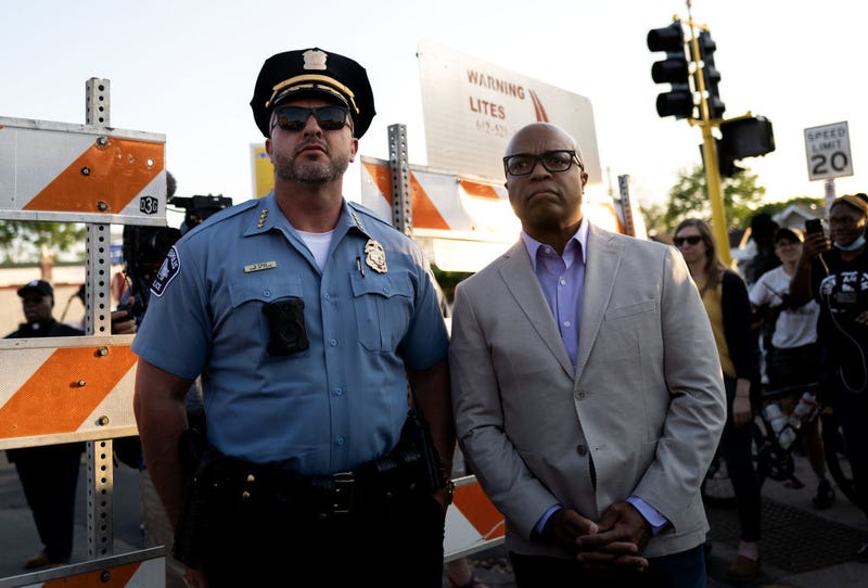 Brian O'Hara, Minneapolis Police Chief, Mary Moriarty, Hennepin County Attorney