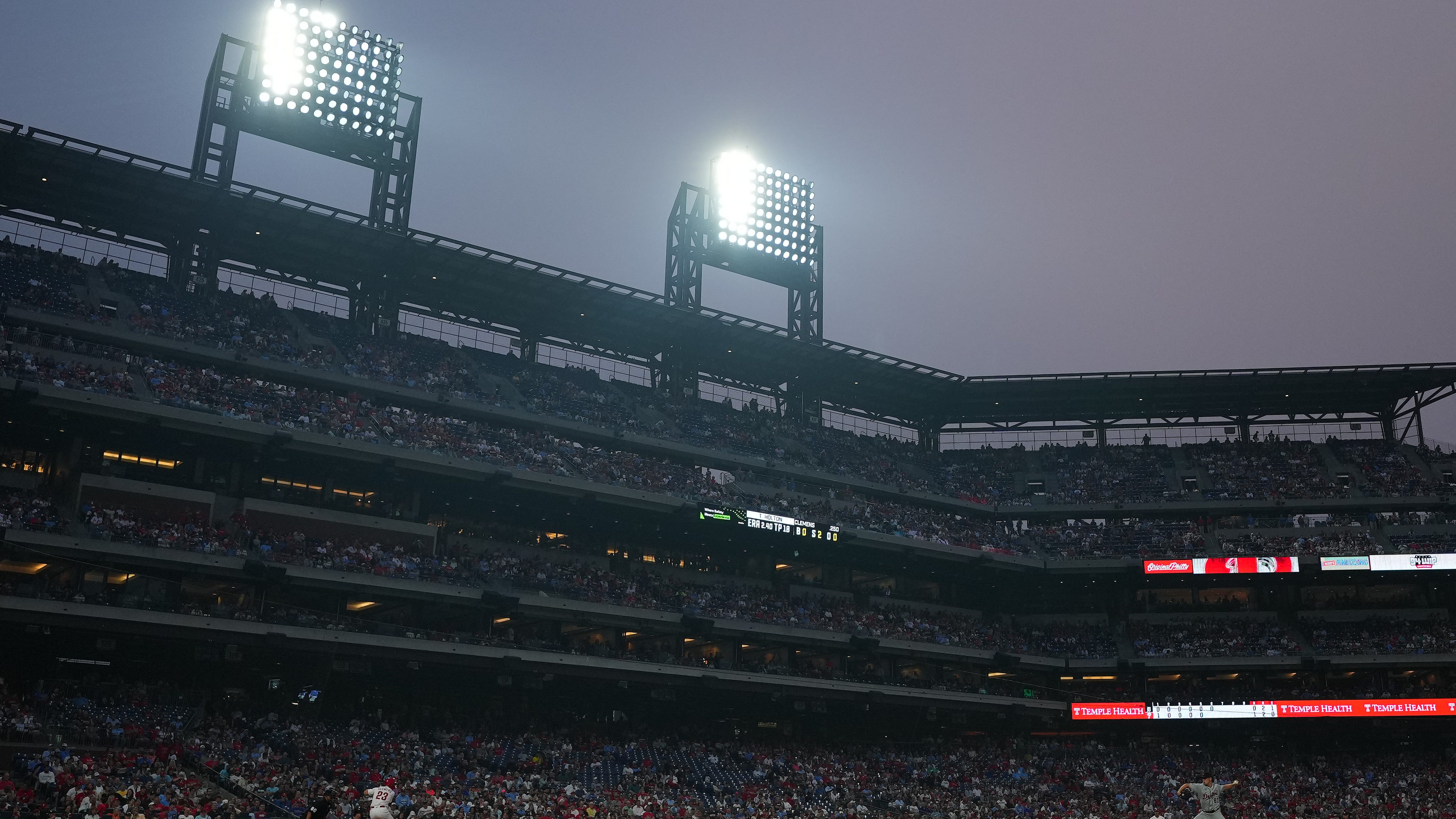 Wednesday's Phillies-Tigers game at CBP postponed due to poor air quality