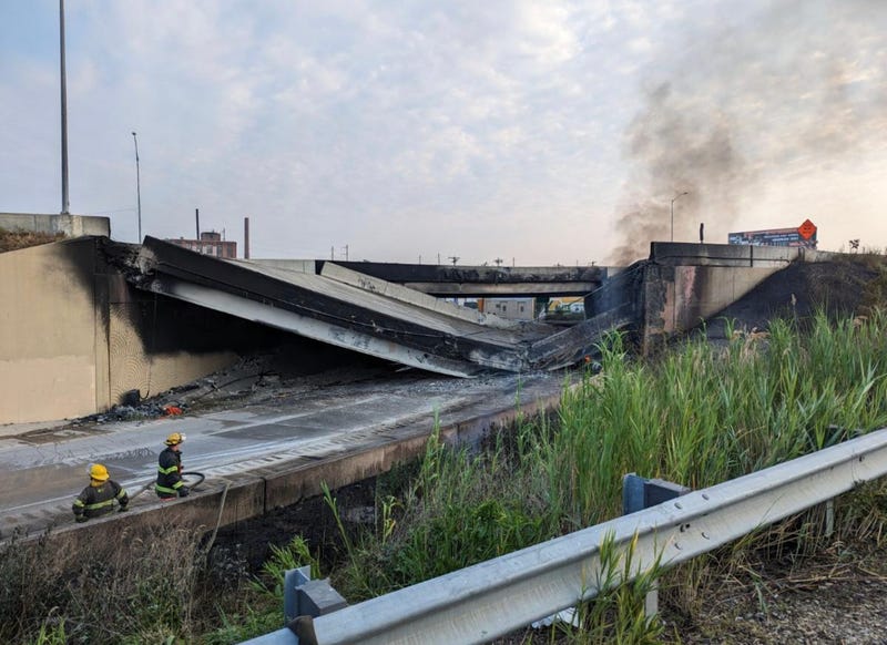 I-95 overpass collapse in Philadelphia