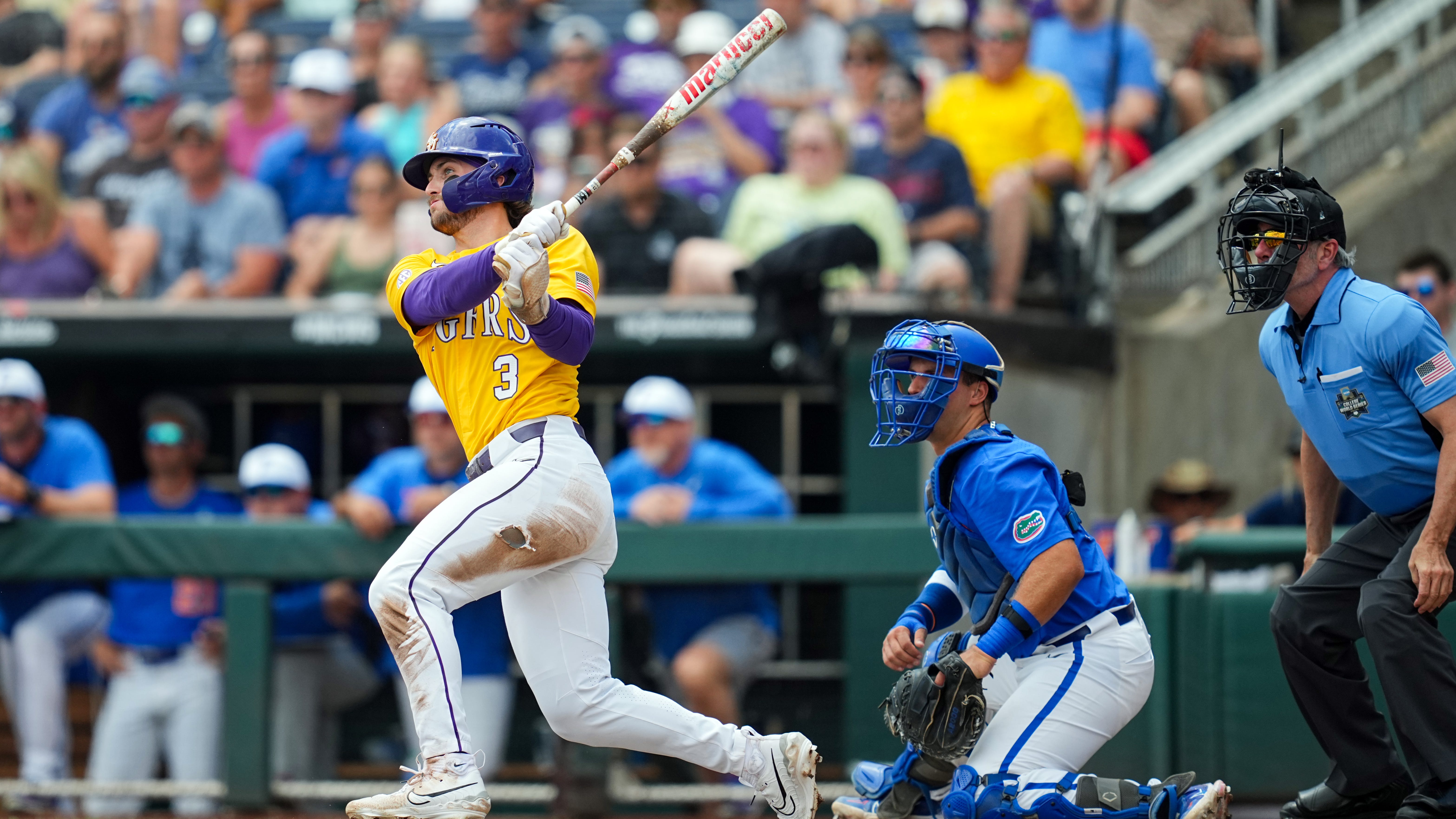 LSU's Dylan Crews named SEC male athlete of year