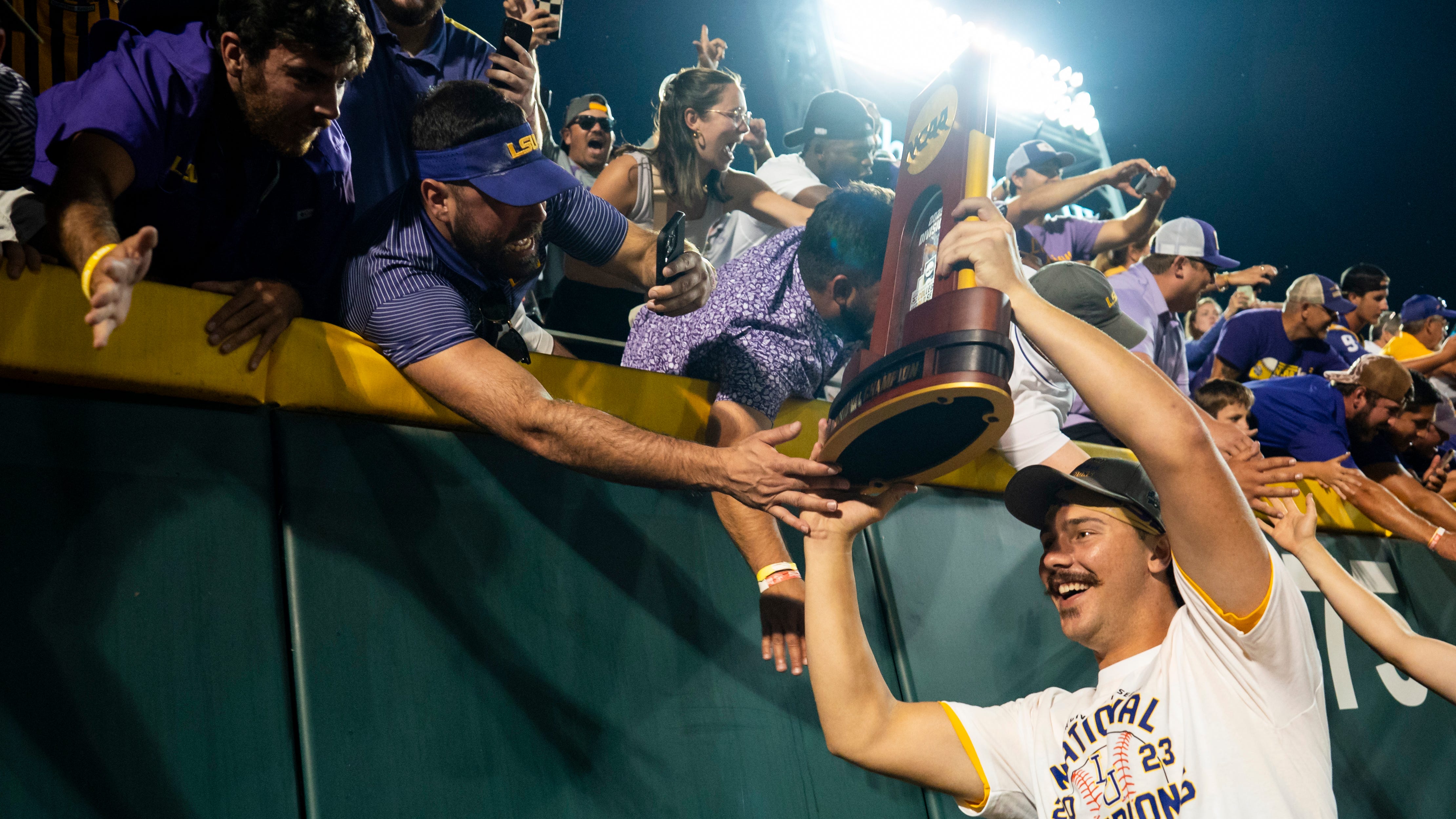 LSU pitcher raises $50K for families of veterans, 1st responders