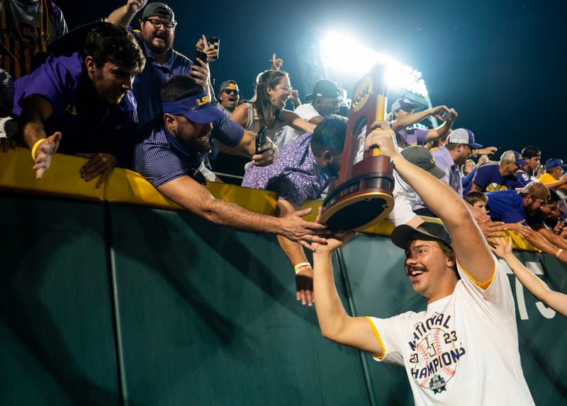 LSU pitcher riases $50K for families of veterans, 1st responders