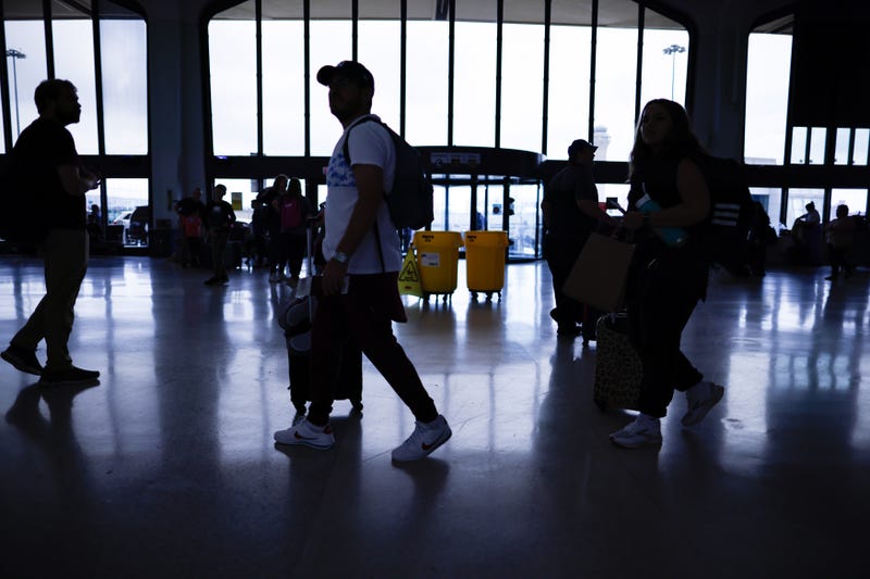 A Michigan resident with measles passed through Newark Airport twice last week and also visited other locations, health officials said