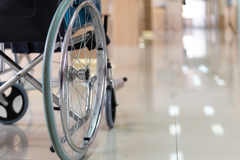 wheelchair in hospital