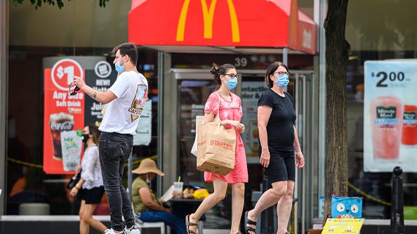 McDonald’s CEO Says Employees Might Call Police on Customers Not Wearing Face Masks
