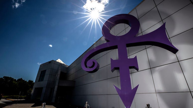 A Prince Love Symbol Statue Has Been Installed at Paisley Park