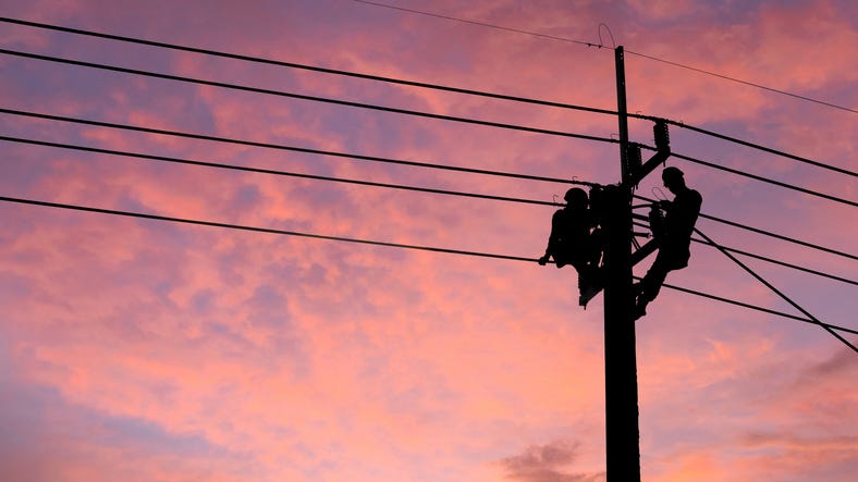 power linemen