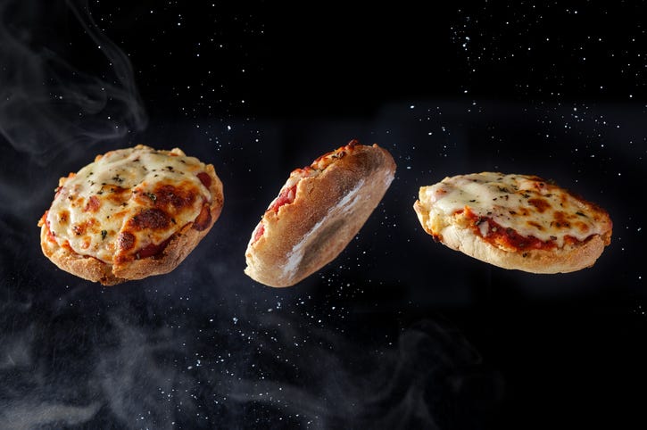 Pizza in space