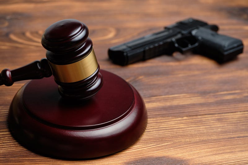 Gun and gavel