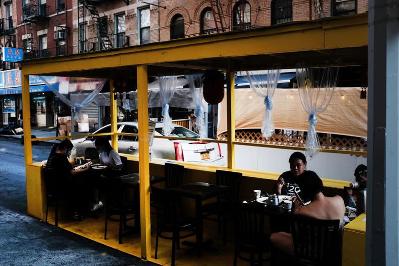 comedores al aire libre NYC