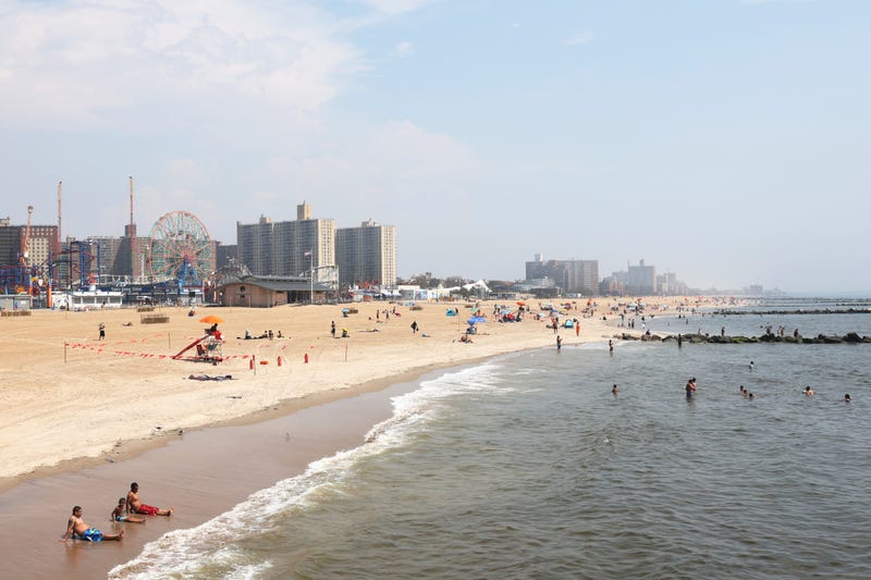 Coney Island beach