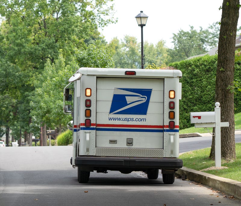 USPS mail truck