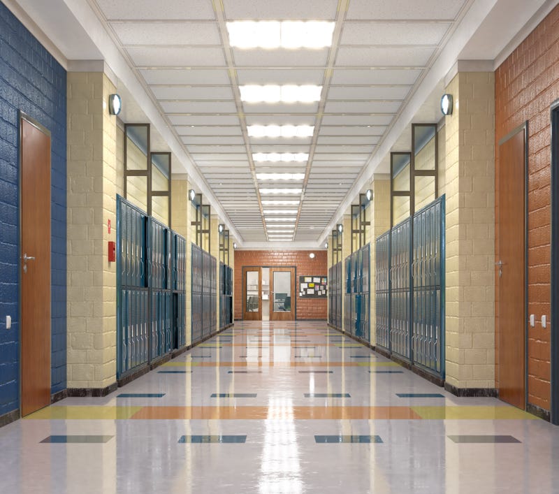 School hallway