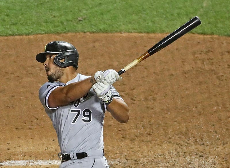 Jose Abreu hits a two-run home run.