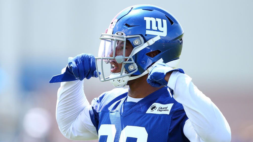 Joe Judge says Giants are taking the 'long term' approach with Saquon Barkley