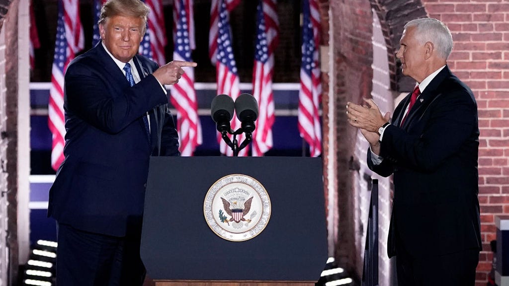 Pence Accepts Nomination and Other Top Moments From Night 3 of the Republican Convention