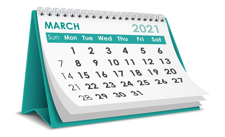March Calendar