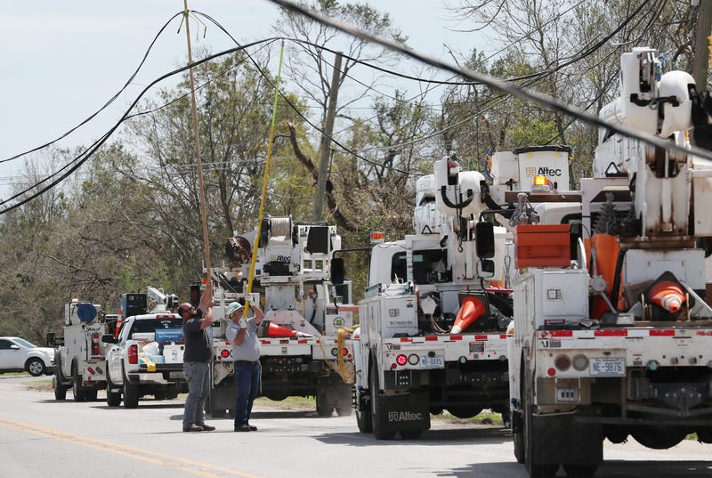 Line workers