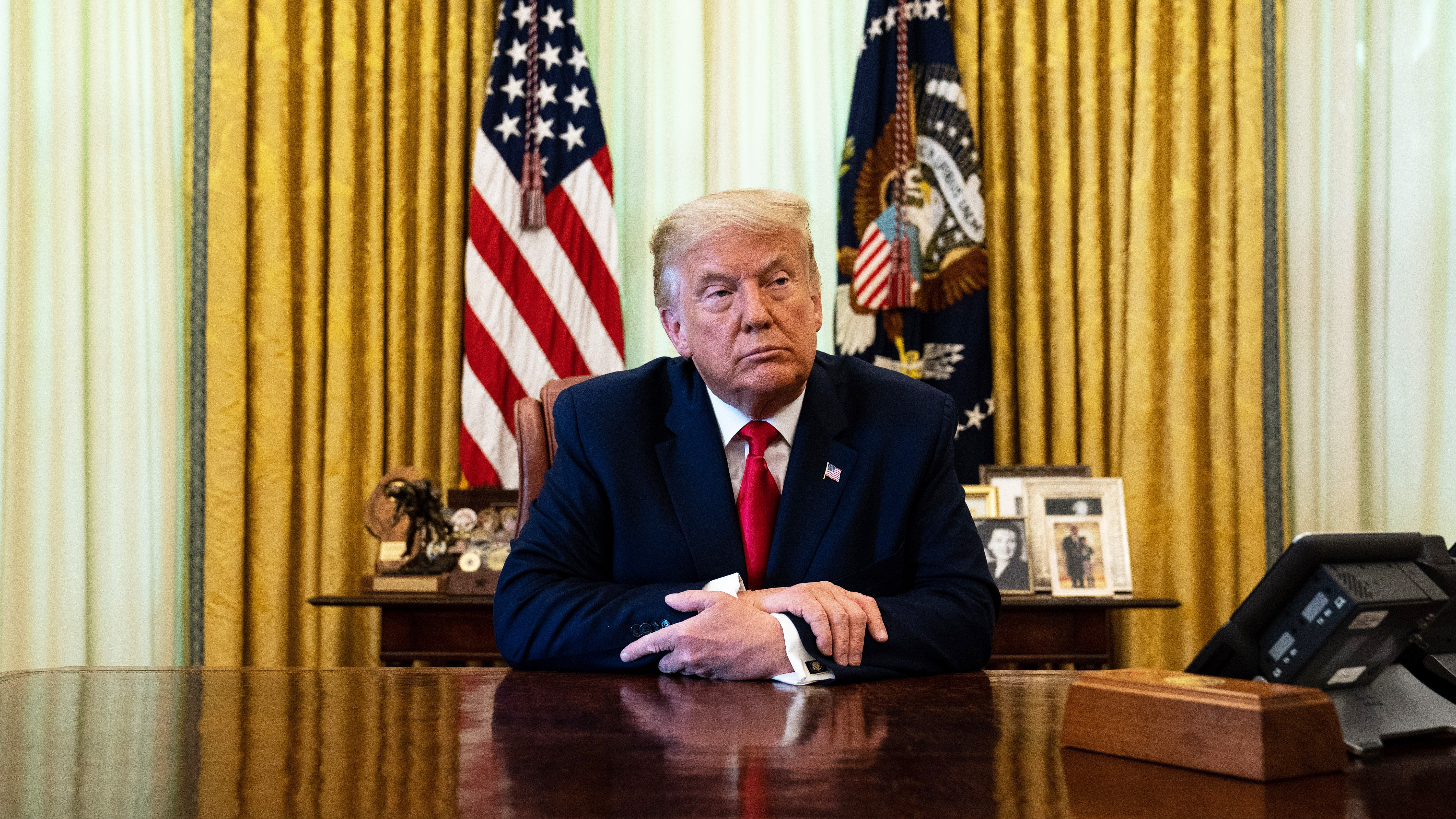 Biden removes button Trump used to order Diet Coke from Oval Office: report