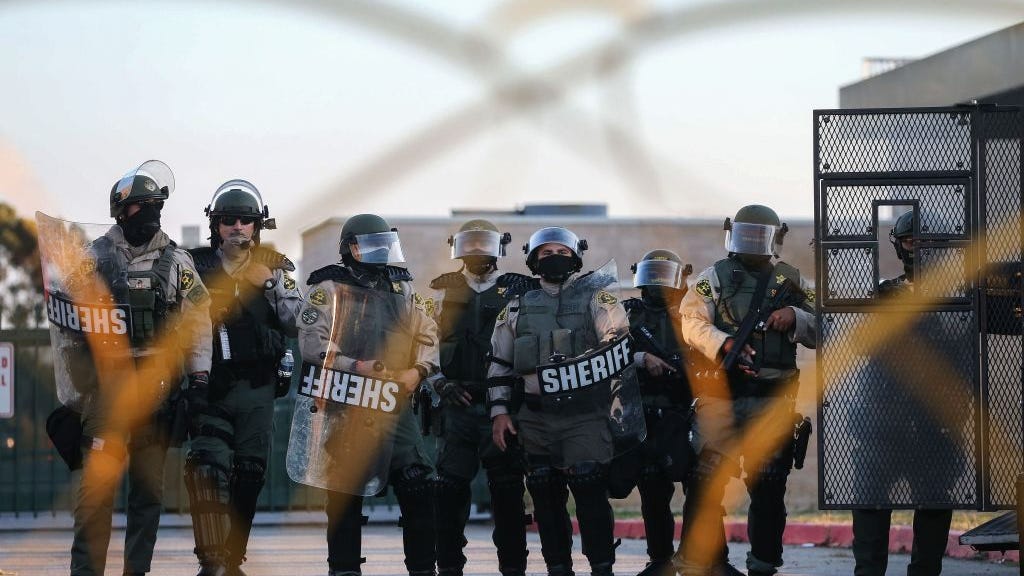 Mother alleges slain son believed L.A. County sheriff's deputies were linked to gang