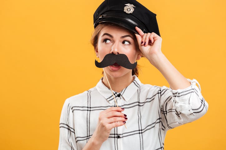 Fake cop