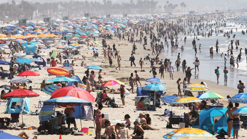 California experiences hottest July in history