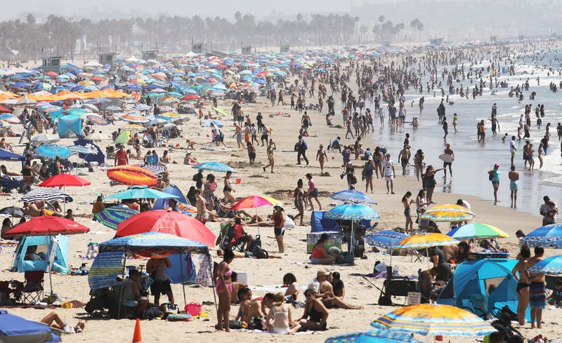 California heat in July reached a new average high.