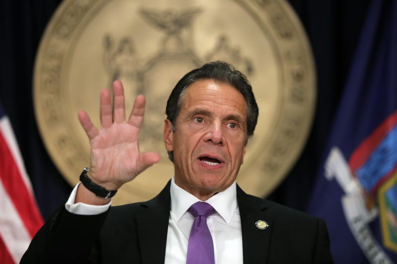 New York state Gov. Andrew Cuomo speaks at a news conference on September 08, 2020 in New York City