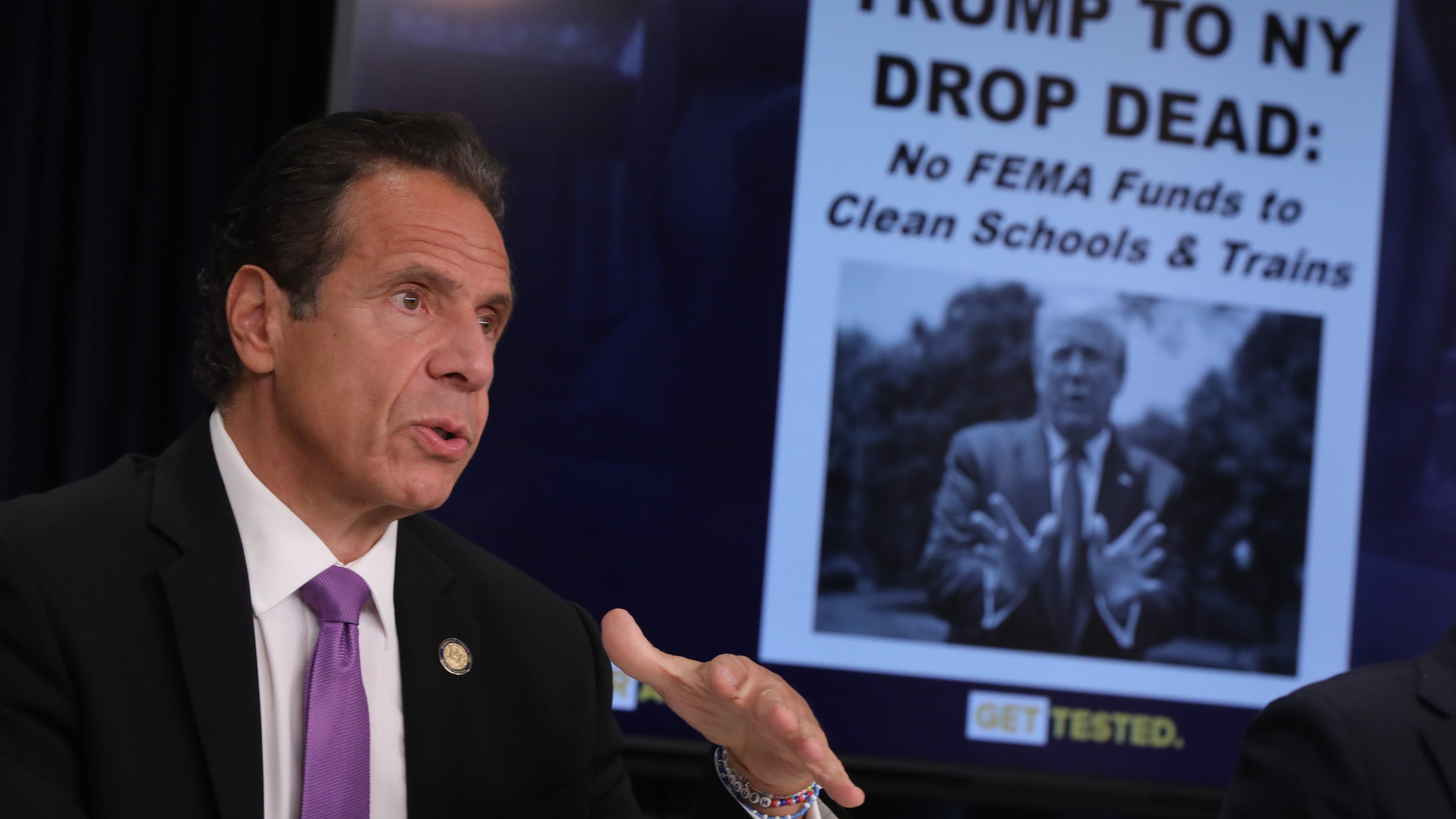 Trump in fundraising email: Cuomo is 'total loser,' 'liberal wokester'