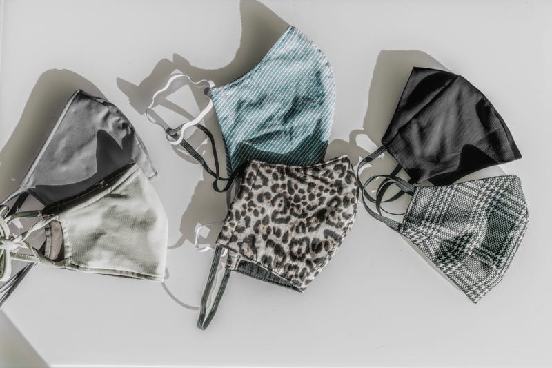 An assortment of face coverings