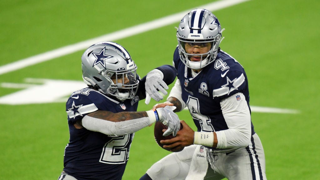 NFL coach: Cowboys 'need to give Zeke some of Dak's money'