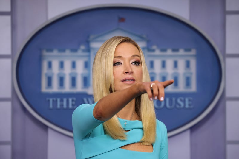 White House Press Secretary Kayleigh McEnany holds a news conference at the James Brady Press Briefing Room of the White House September 16, 2020 in Washington, DC. 
