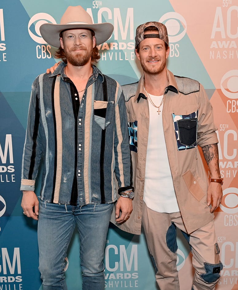 Brian Kelley and Tyler Hubbard of Florida Georgia Line